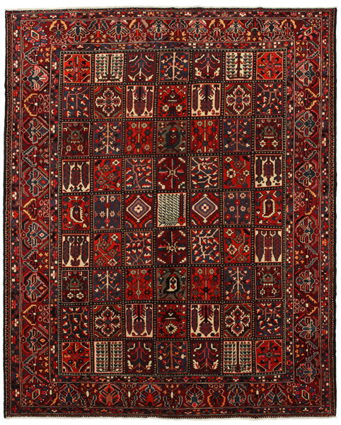 Bakhtiari Persian Carpet 396x328