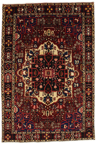 Bakhtiari Persian Carpet 304x203