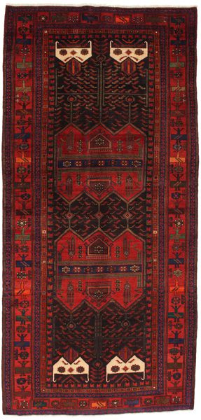 Koliai - Kurdi Persian Carpet 346x164
