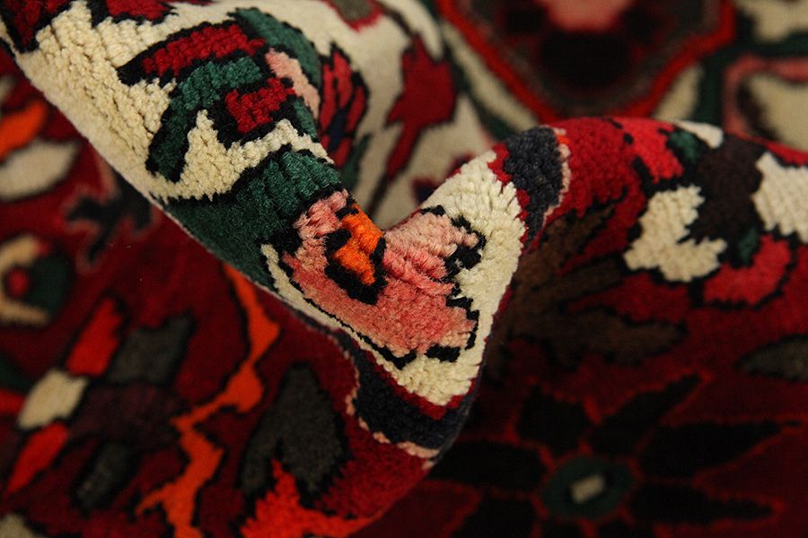 Bakhtiari Persian Carpet 303x207 - Picture 6