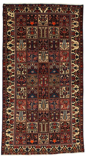 Bakhtiari - Garden Persian Carpet 281x153