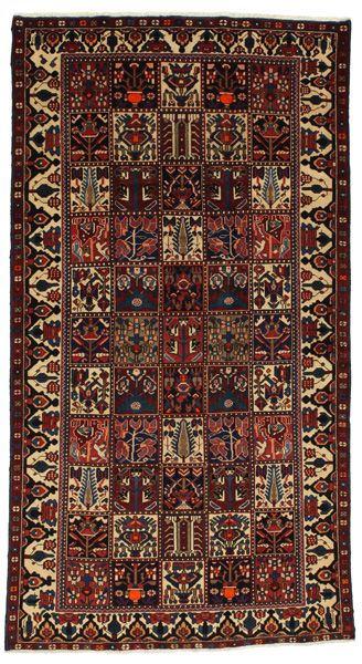 Bakhtiari - Garden Persian Carpet 281x153