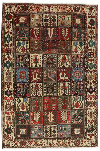 Bakhtiari Persian Carpet 244x160