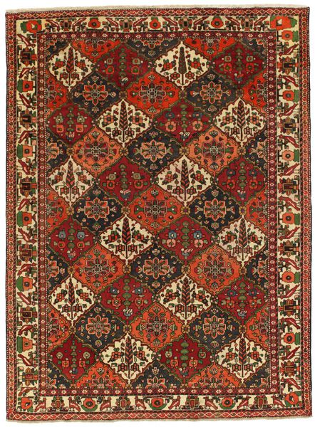 Bakhtiari - Garden Persian Carpet 300x222