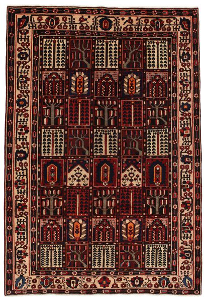 Bakhtiari - Garden Persian Carpet 305x205