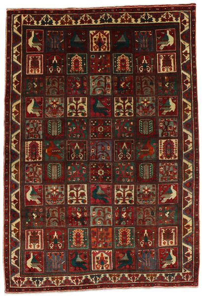 Bakhtiari - Garden Persian Carpet 300x202