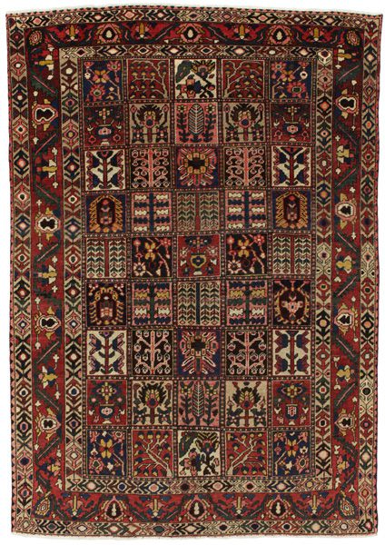 Bakhtiari - Garden Persian Carpet 298x210