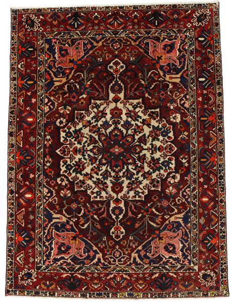 Bakhtiari - old Persian Carpet 350x258
