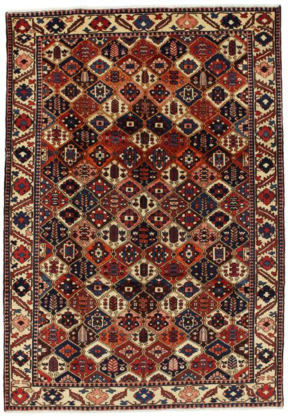 Bakhtiari Persian Carpet 313x216