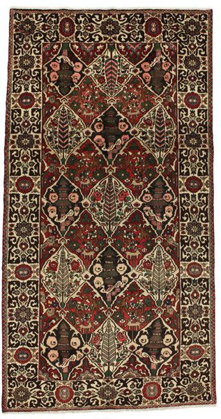 Bakhtiari - old Persian Carpet 295x154