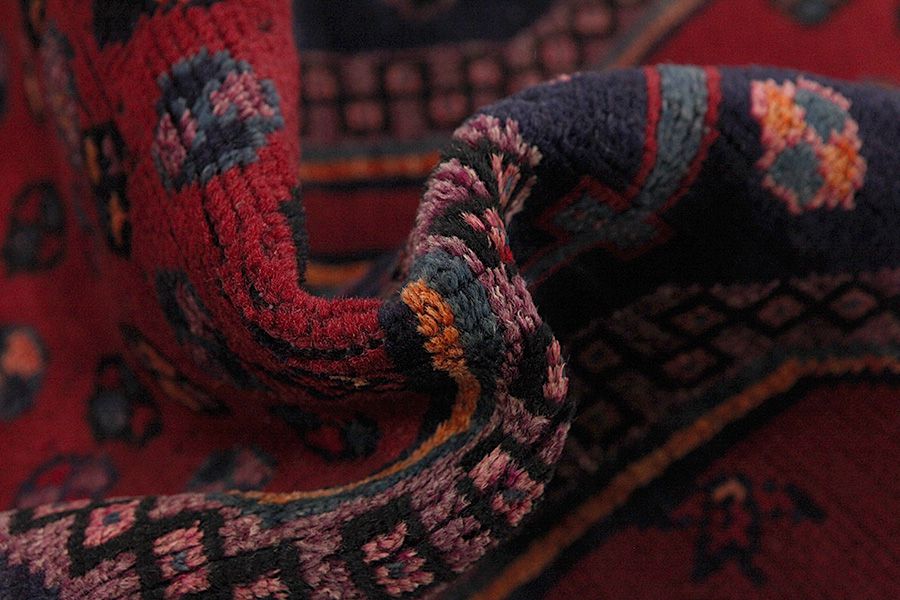 Afshar - Sirjan Persian Carpet 236x148 - Picture 6