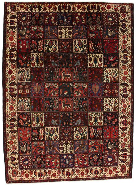 Bakhtiari - Garden Persian Carpet 319x229