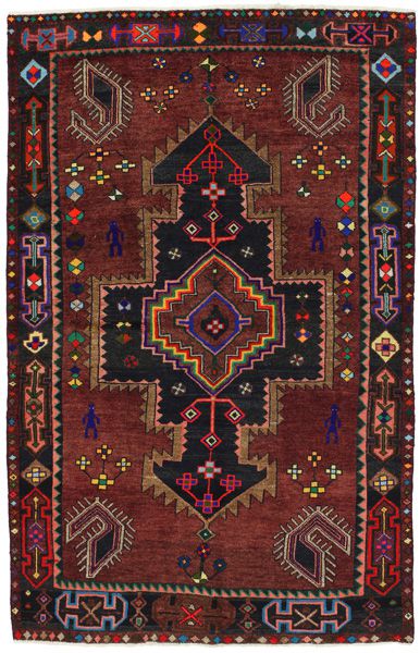 Lori - Bakhtiari Persian Carpet 241x153