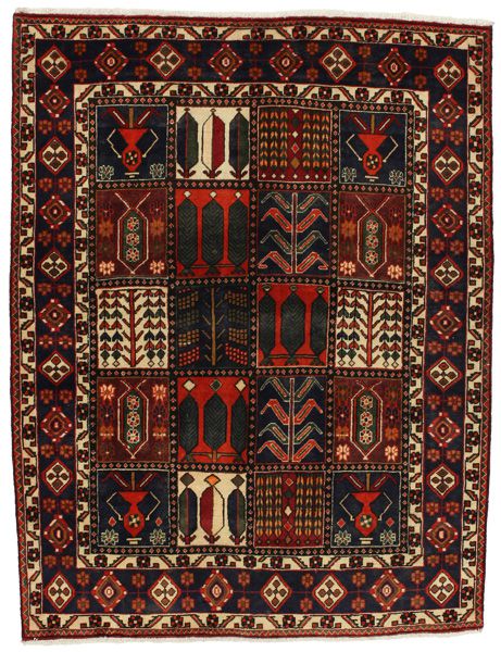 Bakhtiari - Garden Persian Carpet 207x157