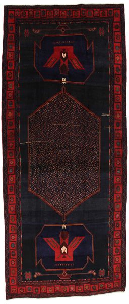 Koliai - Kurdi Persian Carpet 375x157