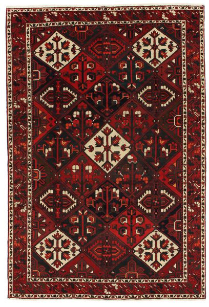 Bakhtiari Persian Carpet 308x206