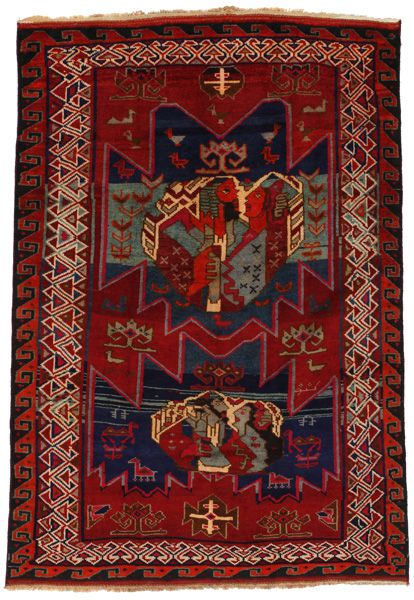 Bakhtiari - Qashqai Persian Carpet 230x162