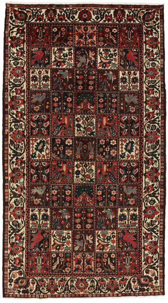 Bakhtiari Persian Carpet 300x166