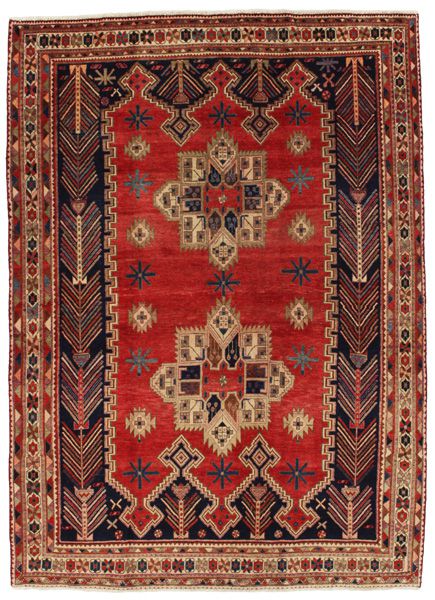 Afshar - old Persian Carpet 220x157