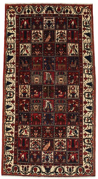 Bakhtiari - Garden Persian Carpet 290x151
