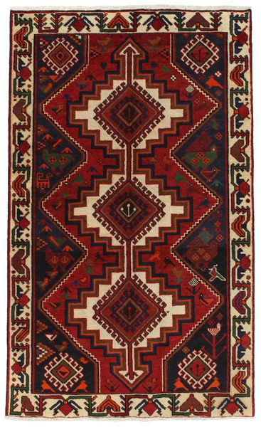Bakhtiari - old Persian Carpet 214x127