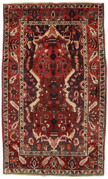 Bakhtiari - old Persian Carpet 257x151