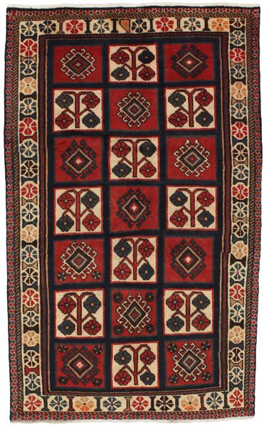 Bakhtiari - old Persian Carpet 216x129