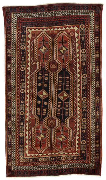Afshar - old Persian Carpet 220x125