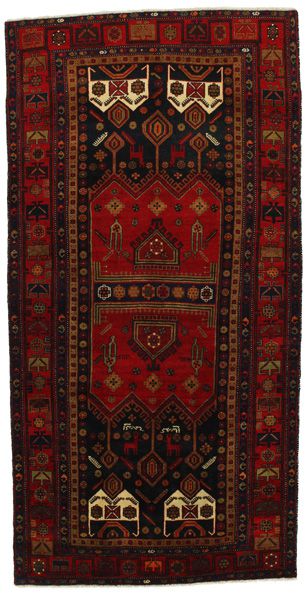 Koliai - Kurdi Persian Carpet 290x148