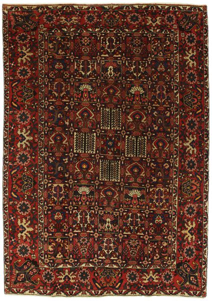 Bakhtiari - old Persian Carpet 301x212