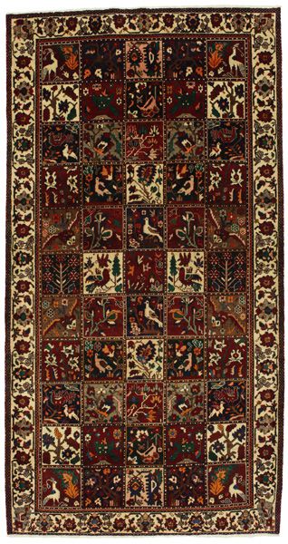 Bakhtiari - old Persian Carpet 318x166