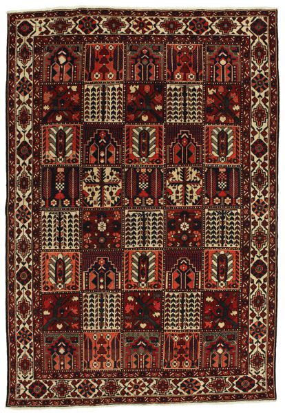 Bakhtiari - old Persian Carpet 310x210