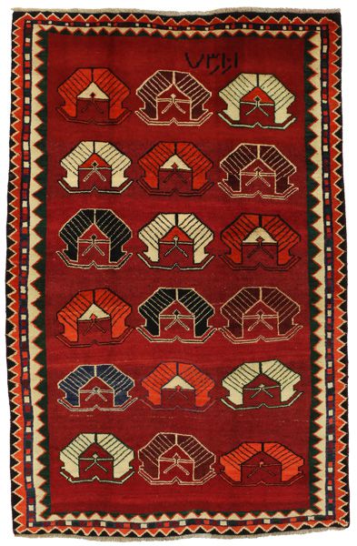 Qashqai - Gabbeh Persian Carpet 210x138