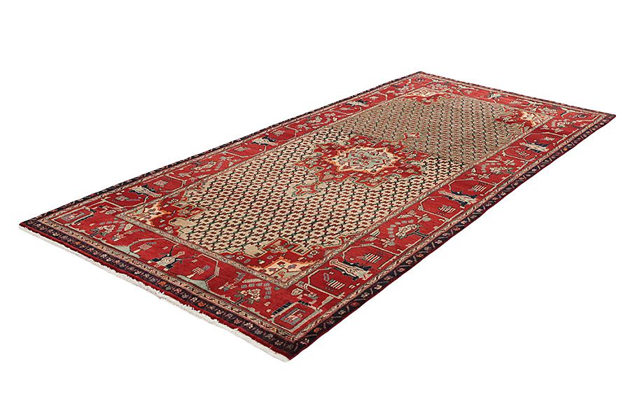 Songhor - Koliai Persian Carpet 338x160 - Picture 2