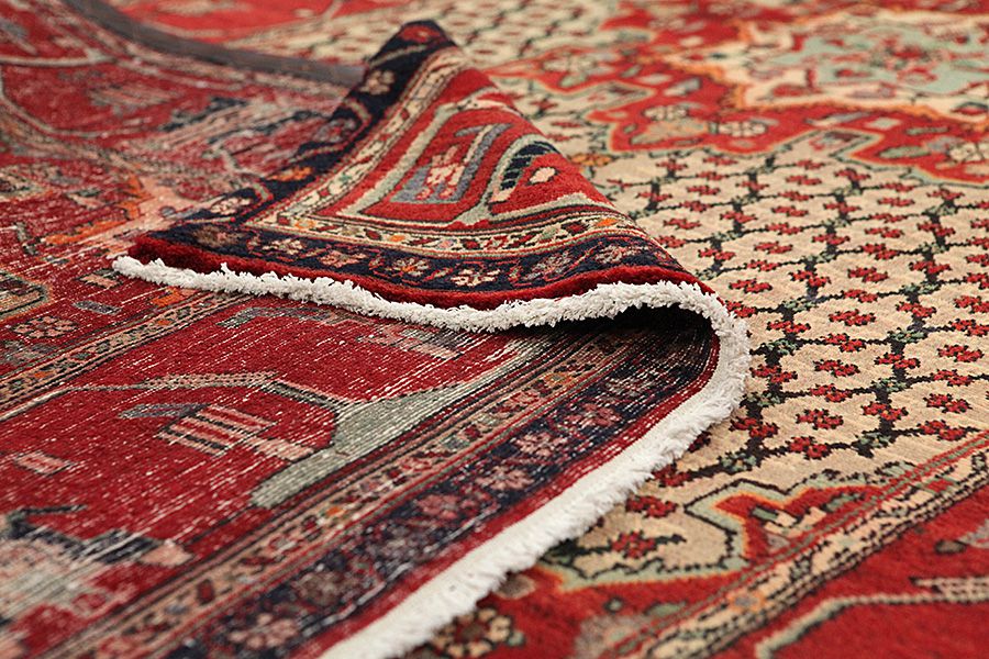 Songhor - Koliai Persian Carpet 338x160 - Picture 4