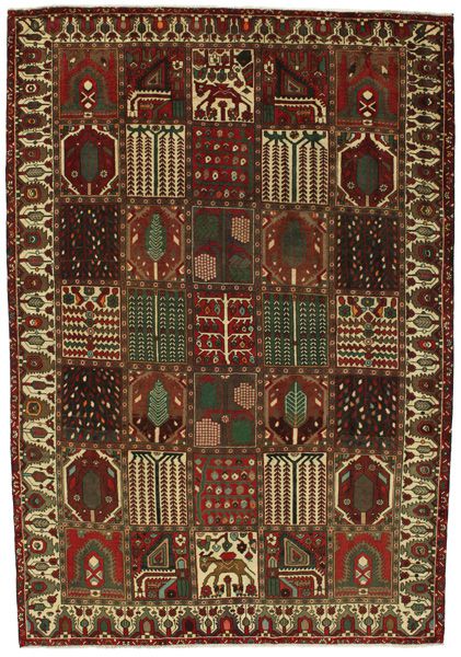 Bakhtiari - Garden Persian Carpet 304x210
