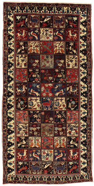 Bakhtiari - Garden Persian Carpet 315x155