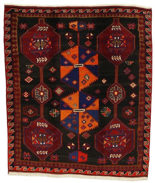 Lori - Bakhtiari Persian Carpet 205x175