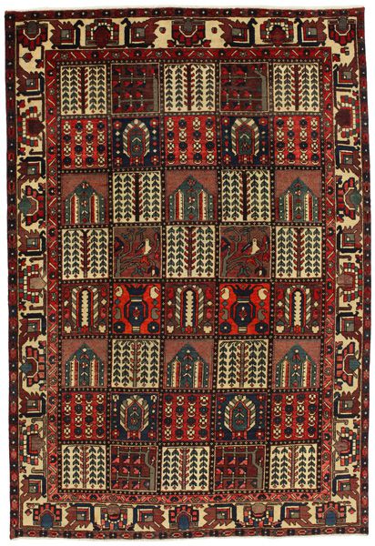 Bakhtiari - Ornak Persian Carpet 300x205