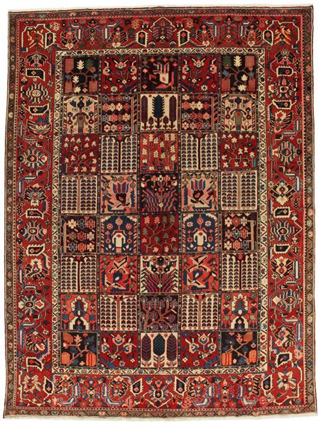 Bakhtiari - Garden Persian Carpet 356x270
