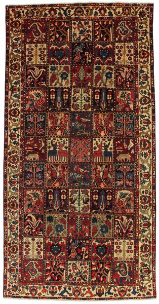 Bakhtiari Persian Carpet 305x155