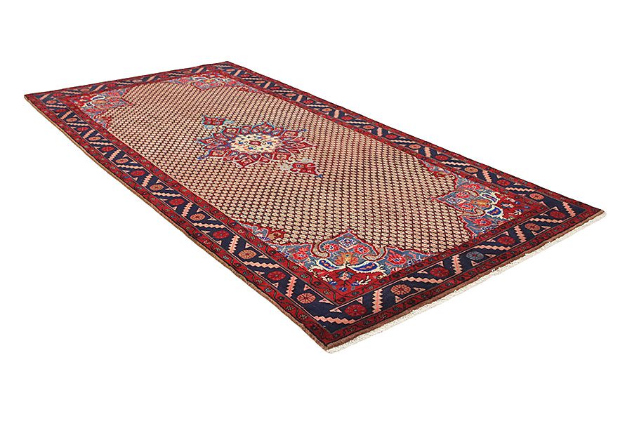 Songhor - Koliai Persian Carpet 340x165 - Picture 1