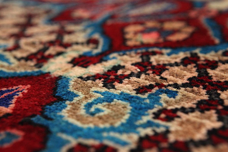 Songhor - Koliai Persian Carpet 340x165 - Picture 8
