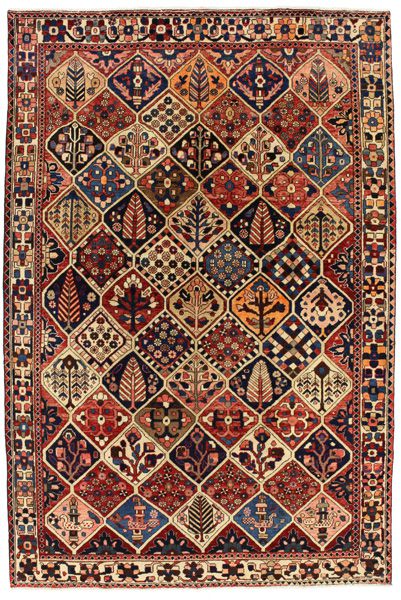 Bakhtiari - Garden Persian Carpet 310x205