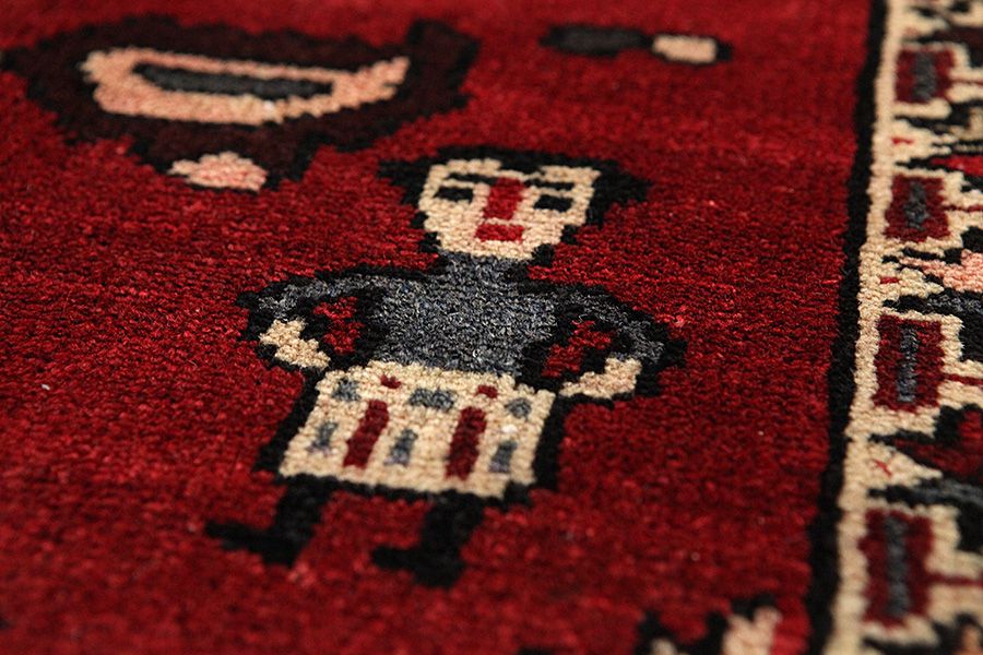 Bakhtiari Persian Carpet 375x285 - Picture 8