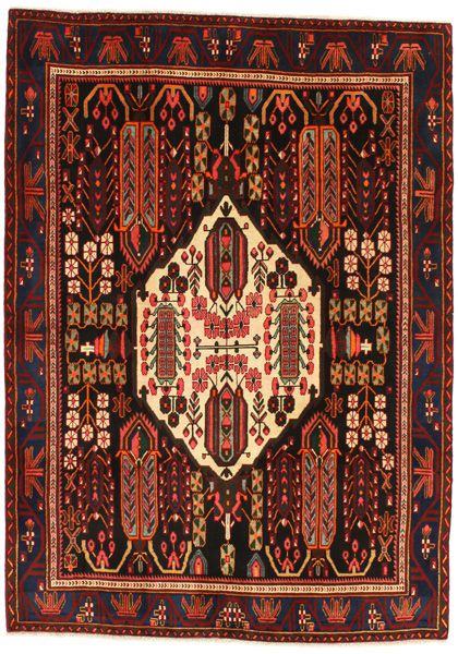 Afshar - Sirjan Persian Carpet 212x152