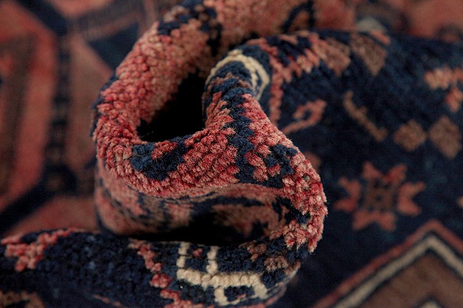 Afshar - Sirjan Persian Carpet 243x140 - Picture 5