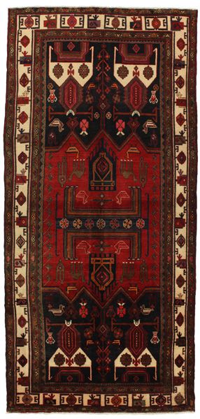 Koliai - Kurdi Persian Carpet 318x148
