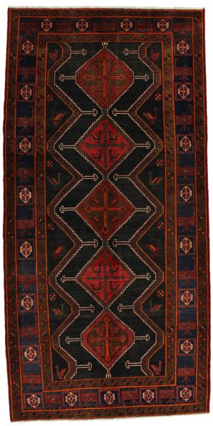 Enjelas - Hamadan Persian Carpet 315x158
