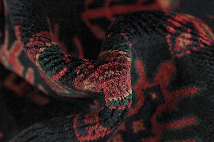 Koliai - Kurdi Persian Carpet 350x125 - Picture 6